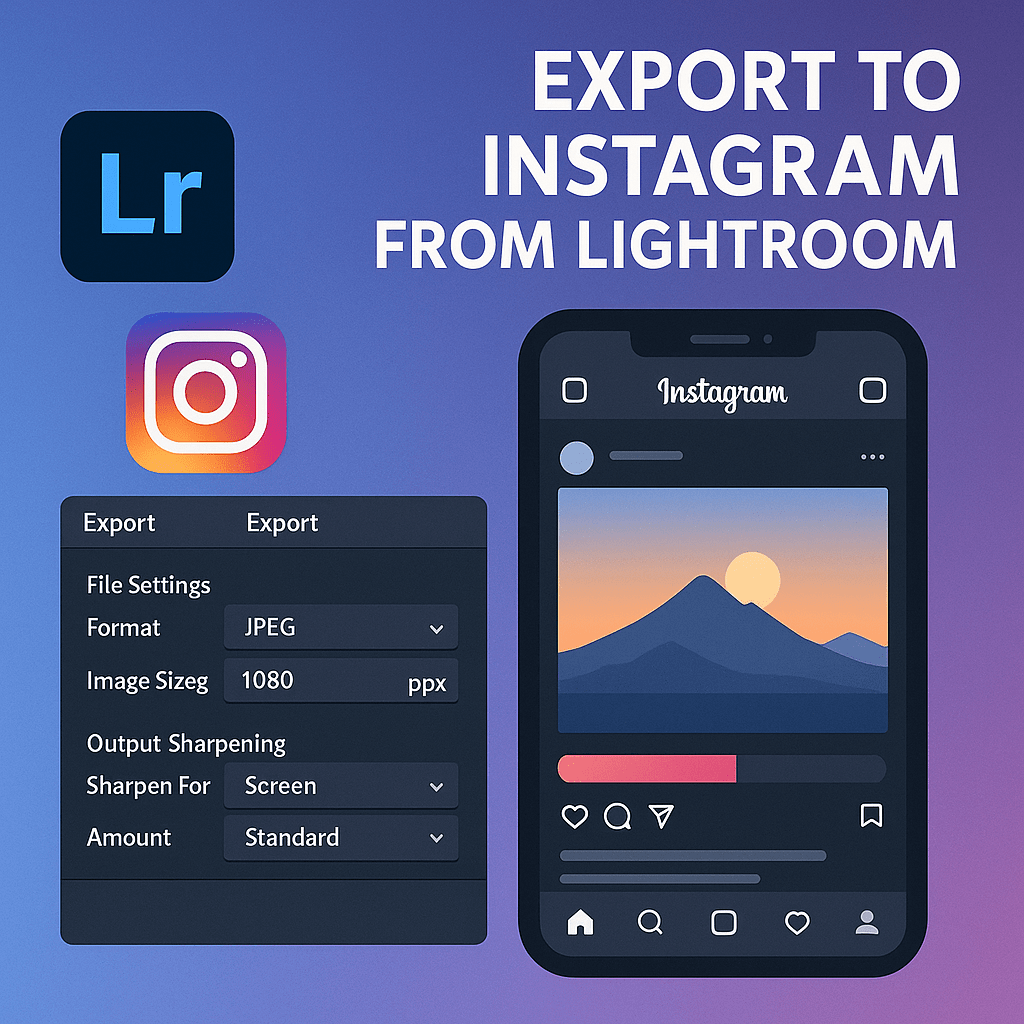 How to Export Photos Directly to Instagram from Lightroom